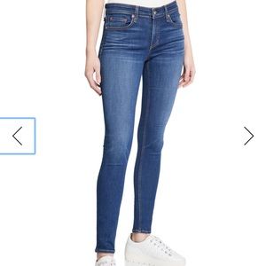 Rag & Bone Mid Rise Cate Ankle Skinny Jeans